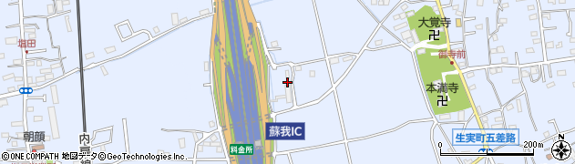 千葉県千葉市中央区生実町742周辺の地図