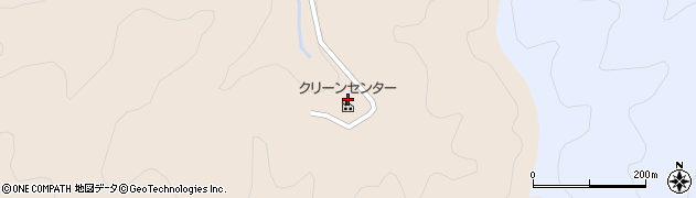 山県市役所　クリーンセンター周辺の地図
