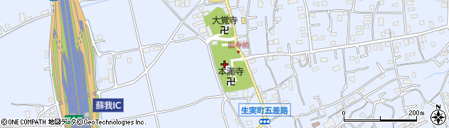 千葉県千葉市中央区生実町1743周辺の地図