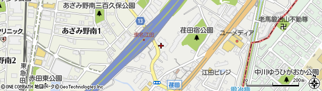 荏田釈迦堂第二公園周辺の地図