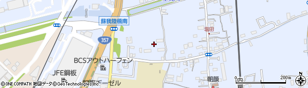 千葉県千葉市中央区塩田町周辺の地図