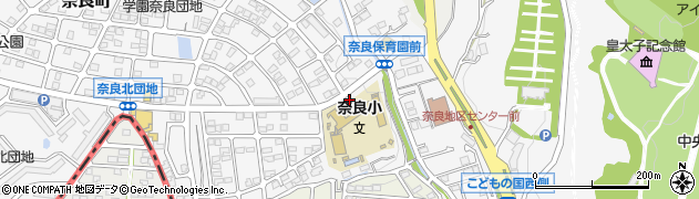 神奈川県横浜市青葉区奈良町1639周辺の地図