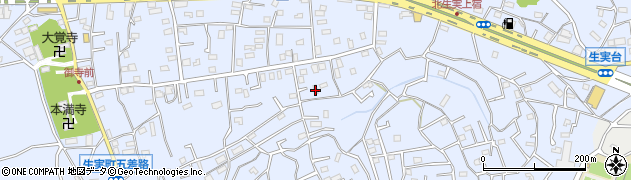 千葉県千葉市中央区生実町1633周辺の地図