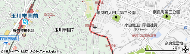 神奈川県横浜市青葉区奈良町2834周辺の地図