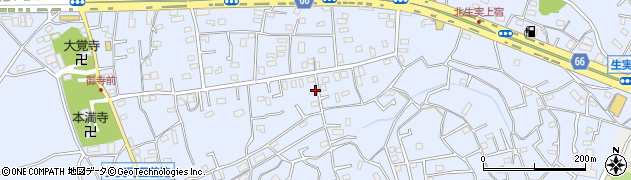 千葉県千葉市中央区生実町1637周辺の地図