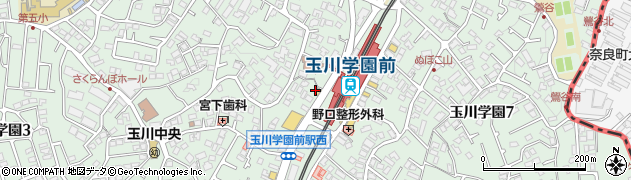 松屋 玉川学園前店周辺の地図