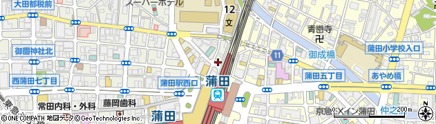 株式会社リーベハウス　蒲田店周辺の地図