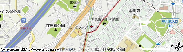 神奈川県横浜市青葉区荏田町337周辺の地図
