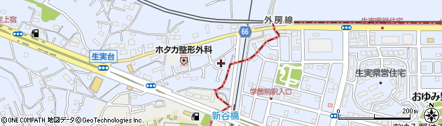 千葉県千葉市中央区生実町2540周辺の地図