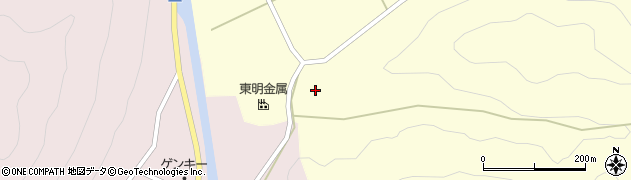 岐阜県関市中之保柳瀬周辺の地図