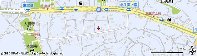 千葉県千葉市中央区生実町1582周辺の地図