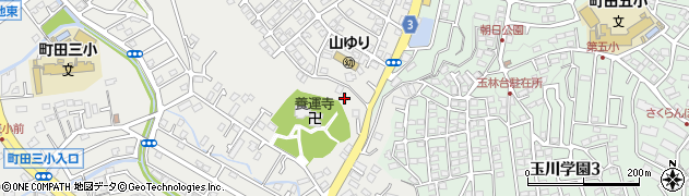 東京都町田市本町田3647周辺の地図