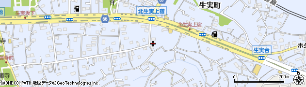 千葉県千葉市中央区生実町1611周辺の地図
