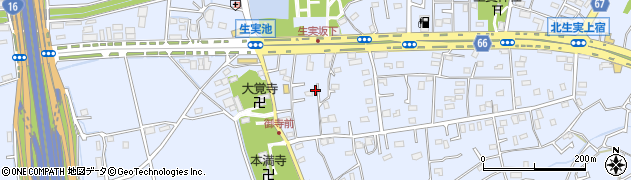 千葉県千葉市中央区生実町1716周辺の地図