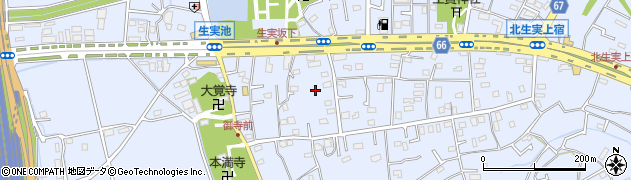 千葉県千葉市中央区生実町1696周辺の地図