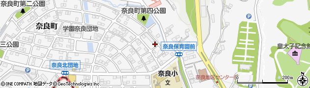 奈良町第十公園周辺の地図