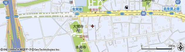 千葉県千葉市中央区生実町1713周辺の地図