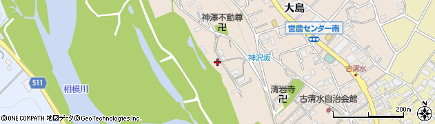 神奈川県相模原市緑区大島2527周辺の地図