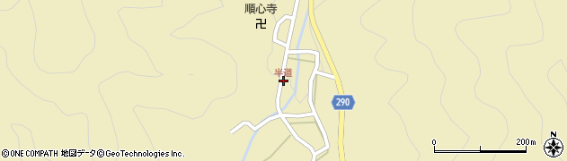 半道周辺の地図