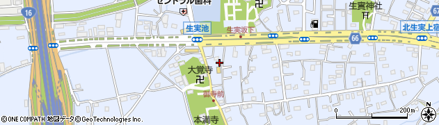千葉県千葉市中央区生実町1734周辺の地図