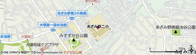 神奈川県横浜市青葉区あざみ野3丁目29周辺の地図