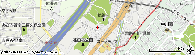 神奈川県横浜市青葉区荏田町324周辺の地図