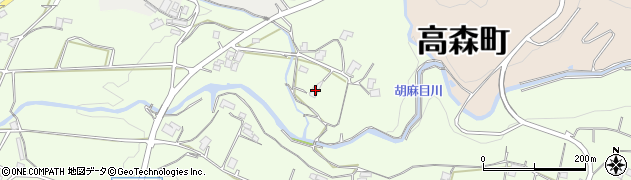 長野県下伊那郡高森町吉田2493周辺の地図