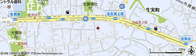 千葉県千葉市中央区生実町1559周辺の地図