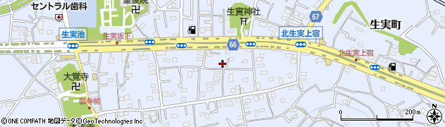 千葉県千葉市中央区生実町1569周辺の地図