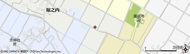 千葉県東金市堀之内周辺の地図