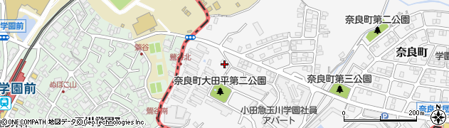 神奈川県横浜市青葉区奈良町2828周辺の地図
