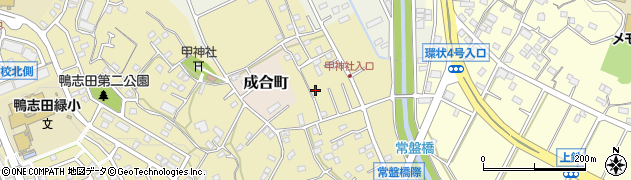 神奈川県横浜市青葉区鴨志田町196周辺の地図