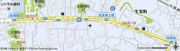 千葉県千葉市中央区生実町1558周辺の地図