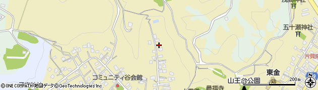 千葉県東金市東金周辺の地図