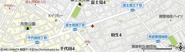 美容室明日香周辺の地図