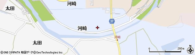鳥取県岩美郡岩美町河崎207周辺の地図