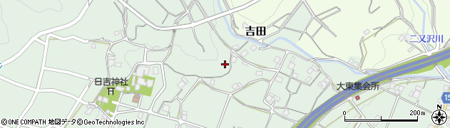 長野県高森町（下伊那郡）大島山周辺の地図