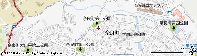 神奈川県横浜市青葉区奈良町1700周辺の地図
