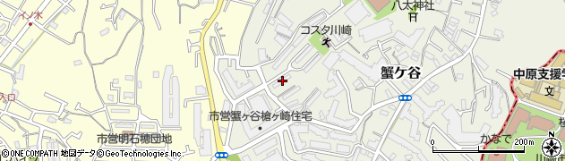 神奈川県川崎市高津区蟹ケ谷220周辺の地図
