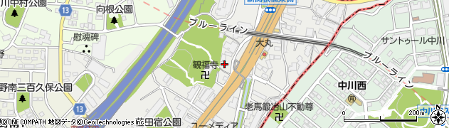 神奈川県横浜市青葉区荏田町331周辺の地図