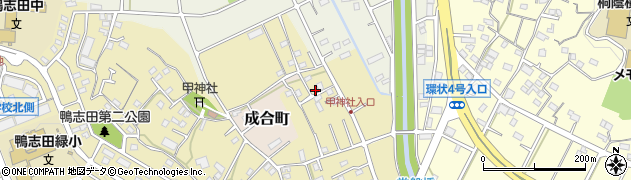 神奈川県横浜市青葉区鴨志田町223-3周辺の地図