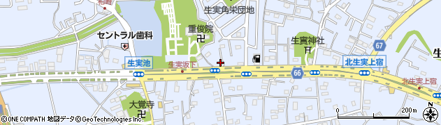 千葉県千葉市中央区生実町1168周辺の地図