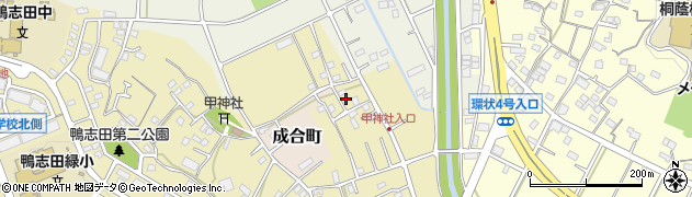神奈川県横浜市青葉区鴨志田町223周辺の地図
