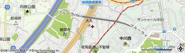 神奈川県横浜市青葉区荏田町210周辺の地図