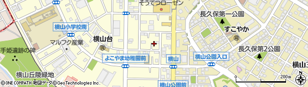 神奈川県相模原市中央区横山台2丁目8-7周辺の地図