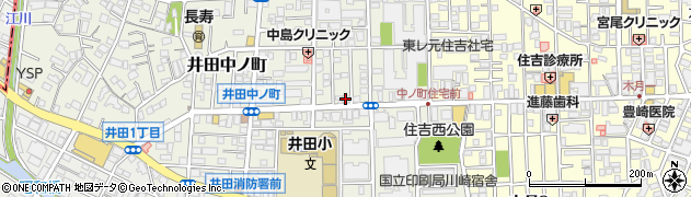 マンマチャオ元住吉店周辺の地図