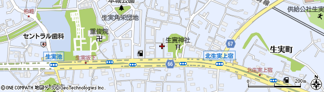 千葉県千葉市中央区生実町1277周辺の地図