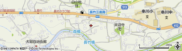 神奈川県相模原市緑区長竹1244周辺の地図