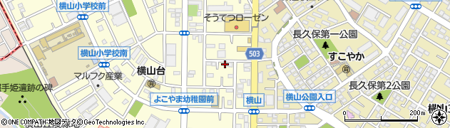 神奈川県相模原市中央区横山台2丁目8-19周辺の地図