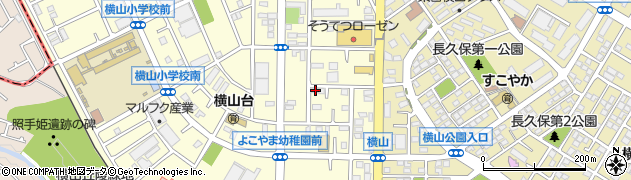 神奈川県相模原市中央区横山台2丁目8-15周辺の地図